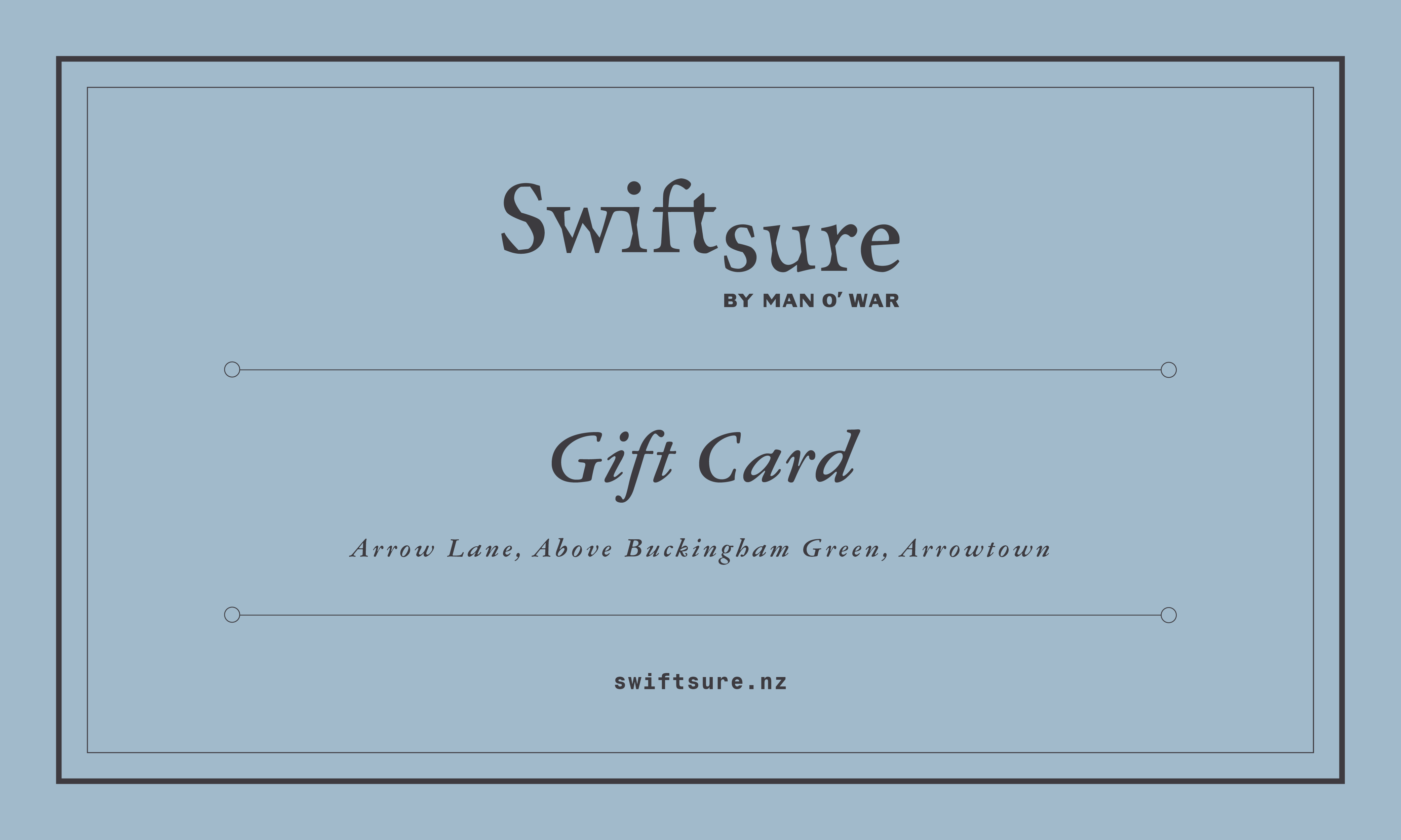 Swiftsure Arrowtown  eGift Card